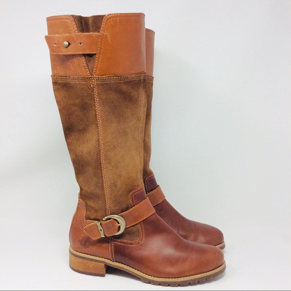 Timberland Shoes - Timberland  Bethel Buckle Knee High Boots Sz 9